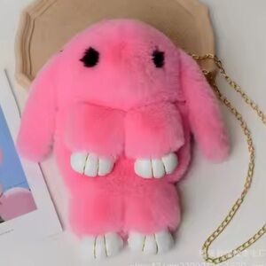 NEW Plush Rabbit Shoulder Bag Crossbody